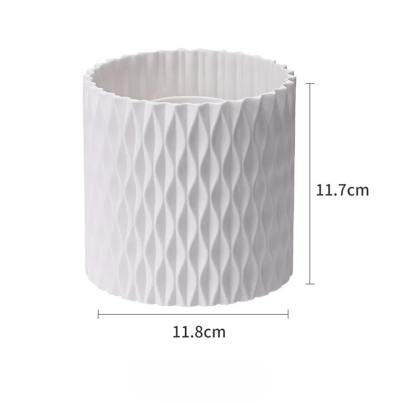 360° Rotating Multifunctional Desktop Eyebrow Pencil Makeup Brush Storage Box Makeup Brush Cup Holder Makeup Tool Storage Box