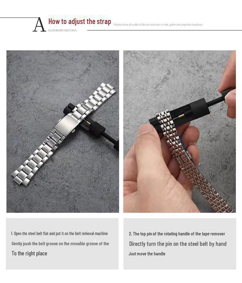 Full Diamond Alloy Watch Strap for Samsung S3, Huawei GT2, Apple Watch 8, and iWatch