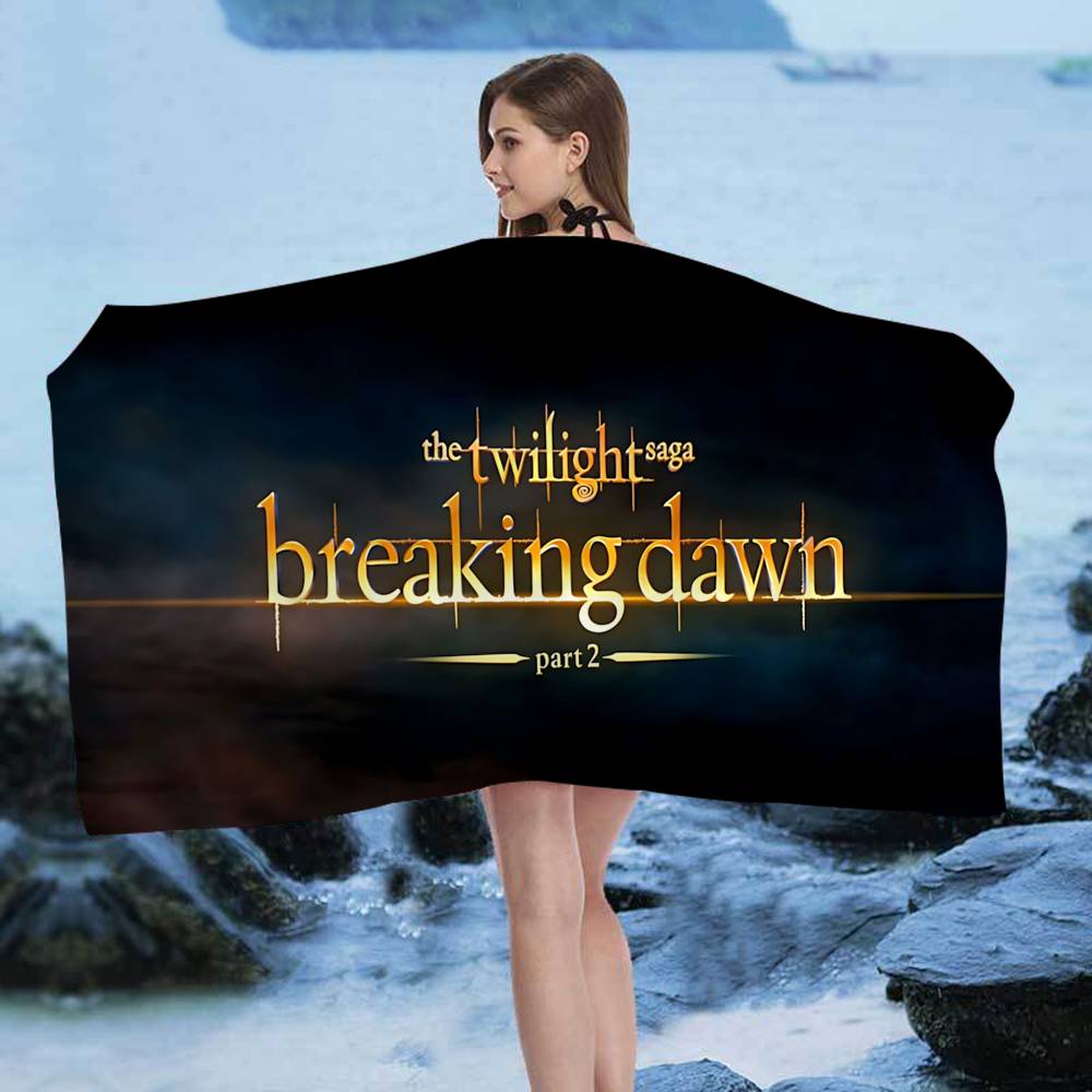 Movie Twilight Big Microfiber Beach Towels Quick Dry Towel Sand Beach Towels Pool Towel for Travel Swim Pool Yoga