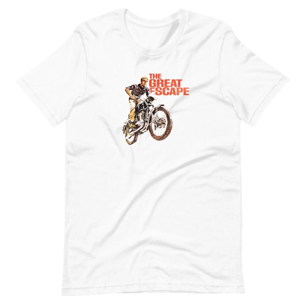 THE GREAT ESCAPE Movie Film Graphic Tee Short-Sleeve Unisex T-Shirt 4XL
