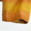 Vintage 70s Striped Pattern Long Sleeve Western Shirt 16/33 Orange Men's Used