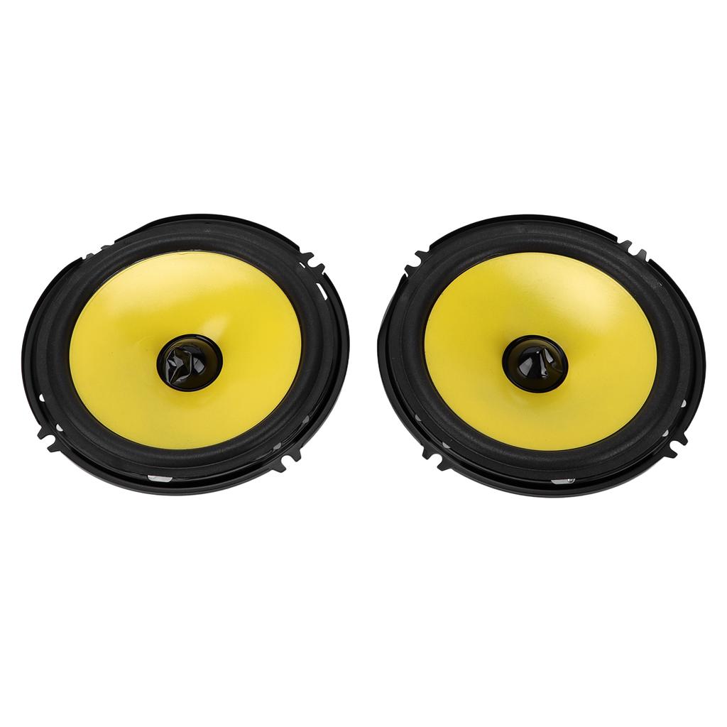 2pcs 4 Way Tweeter Speaker 600W High Efficiency Loud Clear Sound Universal for Auto Audio System