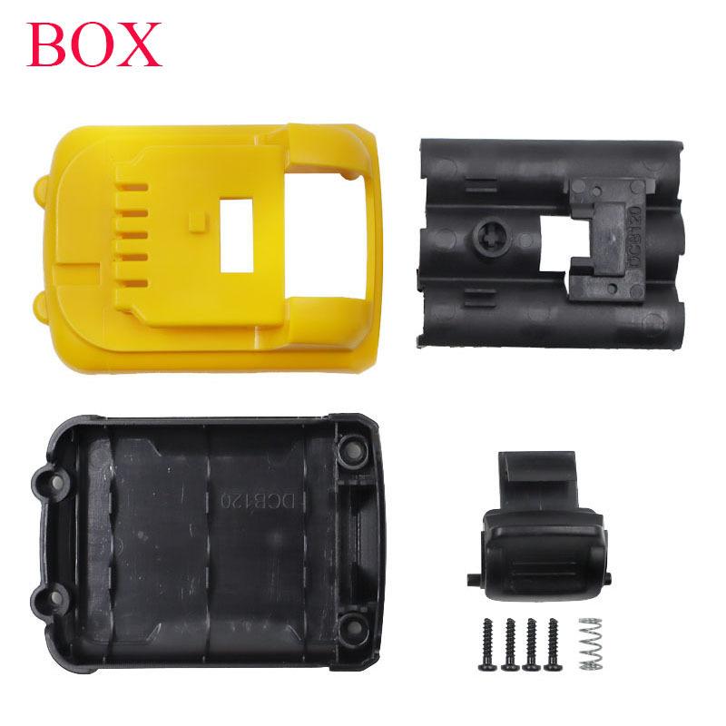 DCB120 Battery Plastic Case PCBA Charging Protection Circuit Board Box For DeWalt 10.8V 12V Li-ion Battery Dcb125 Dcb127 Shell