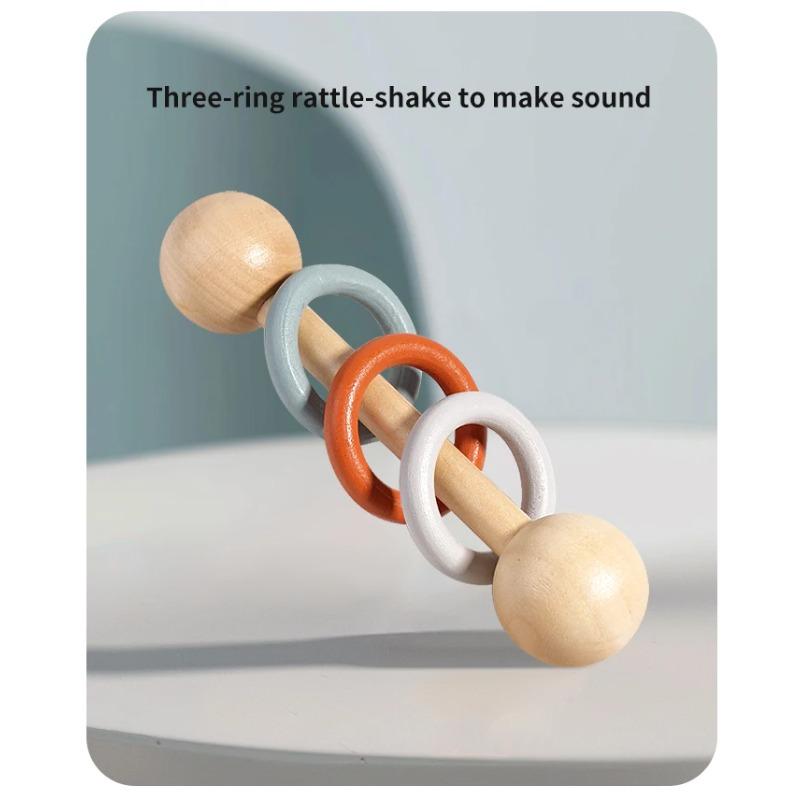 5Pcs Baby Musical Instruments Sensory Rattle Toys Early Educational Baby Musical Toys Montessori Toys Birthday Gifts for Kids
