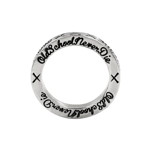 Anonymous Artisan Oldschool Never Die Sapce Ring