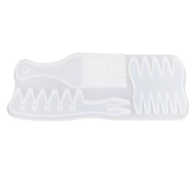 Comb Resin Molds Three Styles Easily Demold Exquisite Craftsmanship DIY Silicone Mold for Gifts