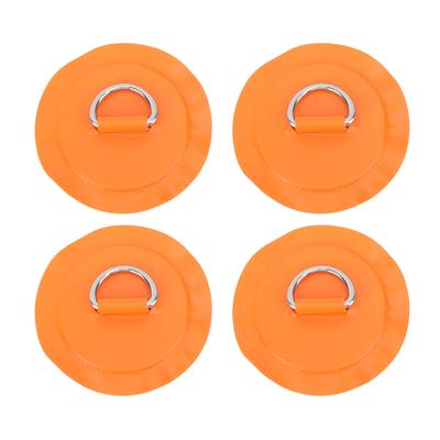 D Ring Patch Round Lightweight D Ring PVC Patch for Inflatable Boat Surfboard Stand Up Paddleboard