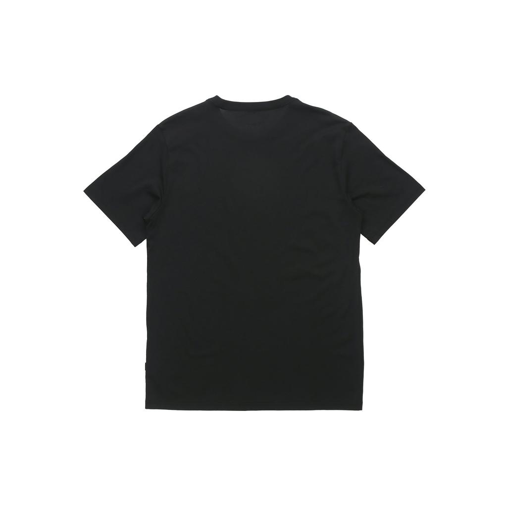 Converse T Shirts Men's Black Crew Neck Moderate Straight Fit 10018141-A02