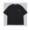 Hot-Selling Embroidered T-Shirt Round Neck Letter Chest Flower Trendy Plus Size Simple Versatile Half-Sleeve Base Shirt