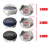 4Pcs 54mm For Ford Focus Mk4 Fiesta MK7 Kuga Smax Ranger Mustang Car Wheel Center Hub Cap Cover Tire Hubcaps Auto Accessories