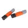 1 Pair Bike Brake Pads Wear Resistant Rubber 3 Color Brake Pads Blocks for Road Bikes Mountain