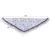 Floral Hollow Shawl Triangle Sequined Gauze Scarf New Lace Veil Headscarf