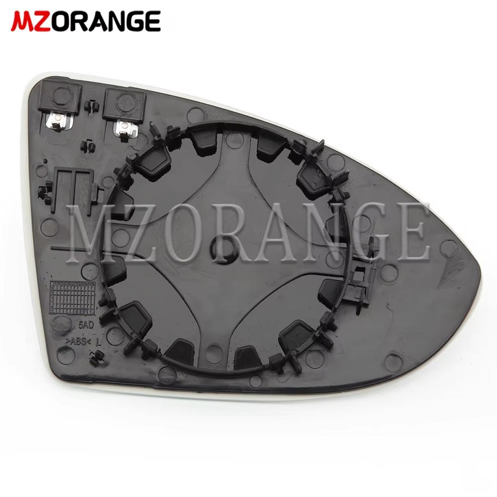 Heated Side Mirror Glass Lens For VW Golf7 Mk7 2012 2013 2014 2015 2016 2017 Car Replace Rearview Mirror Glass Car Accessories