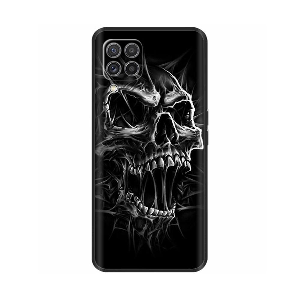 For Samsung Galaxy A12 Case 6.5'' Stylish Painted Cover Soft Silicone Phone Case For Samsung A12 M12 SM-A125F A127F N125F Coque