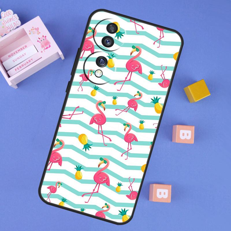 Flamingo Case For Honor X9d X9a X9b X9c X8b X8c Win RT 200 400 Pro 70 90 Magic 7 Lite 5 6 8 Pro Cover