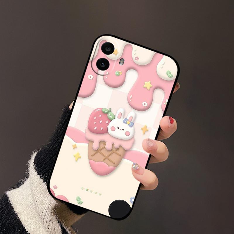 Pro Nothing CMF Phone 1 Pouzdro Zvířata TPU Měkký Silikonový Zadní Kryt Pouzdra na Telefon pro Nothing CMF Phone1 one Nárazuvzdorné Cool funda