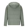 Giacca Cappotto da Uomo Tempo Libero Aggiunta Pile Ispessito con Cappuccio Cappuccio Imbottito in Cotone