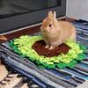 Snuffle Blanket Avocado Dog Pet Interactive Mat Feeding Mat Treat Dispenser Natural Foraging Toy Small Large Dogs Cats Rabbits Toy