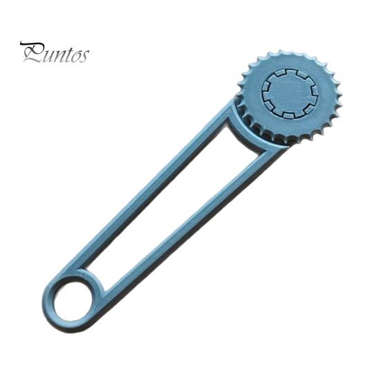 

3D-печатный дырокол для картонных коробок, прочный резак для картонных коробок, биговальный инструмент для бумаги, картона, искусственной кожи, копировального круга светло-синий