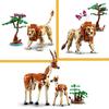LEGO® Creator 31150 3-in-1 Safari-Wildtiere-Spielset mit Tierfiguren, Giraffe, Gazellen und Löwe