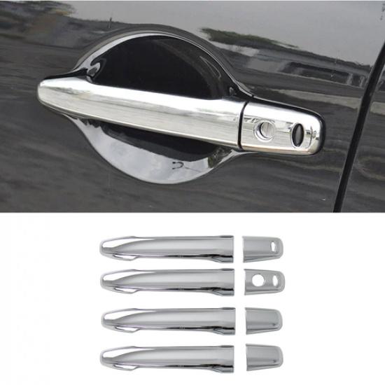 ABS Chrome Car door Handle Cover Trim For -2025 Mitsubishi Outlander Sport