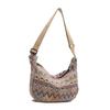 Ethnic Style Bag Women's New Fashion Trend Shoulder Bag Casual Armpit Bag Personality Contrasting Handbag Women