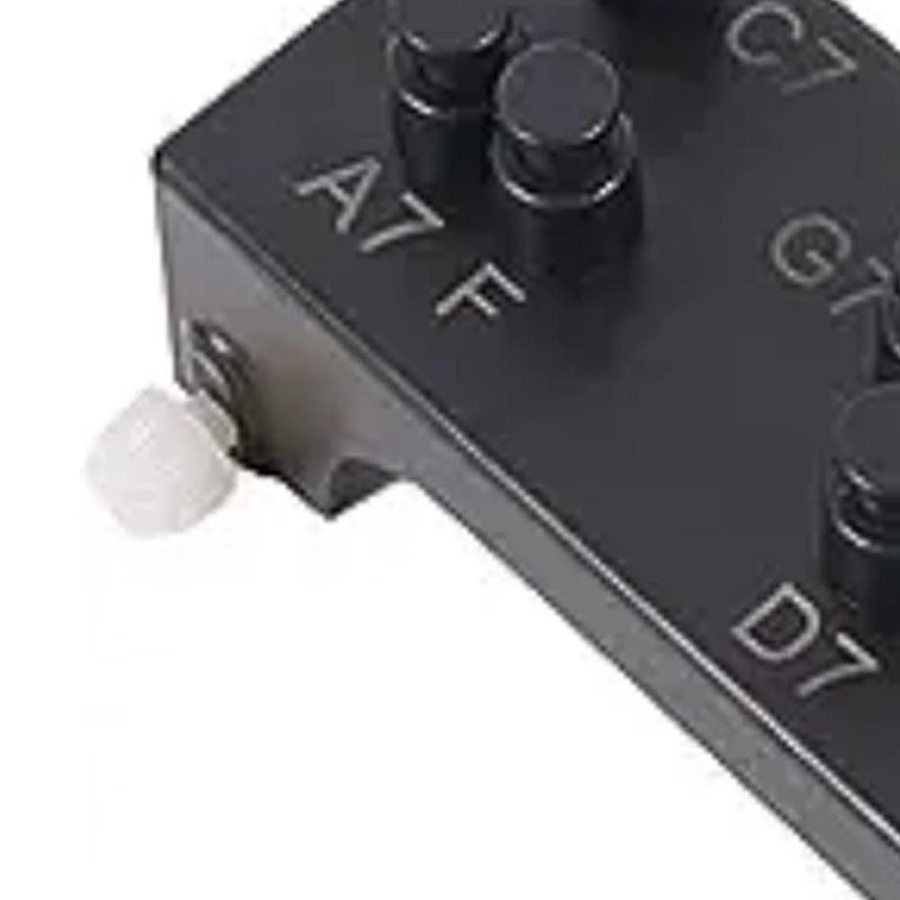 Polymer Ukulele Chord Trainer Black Guitar Practice Tool Ukulele Practice Tool Home Practice