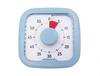 4058 PPLS [Quick Timer Series] Battery-operated Dial Timer, Maximum 60-minute timer, Automatic alarm shut-off type, Blue