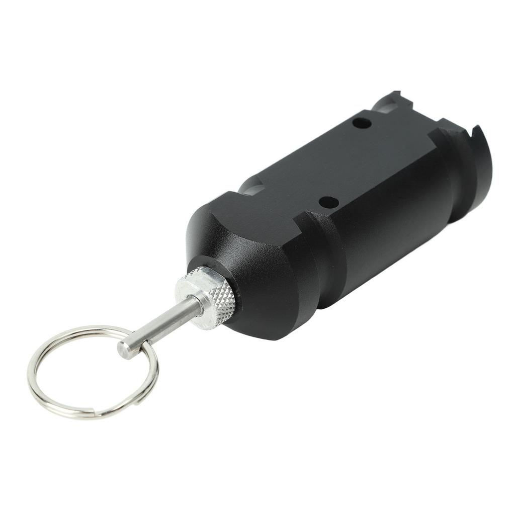 Trip Alarm 4.5V for Camping Tent Perimeter Aluminum Alloy Gardening Supplies Black