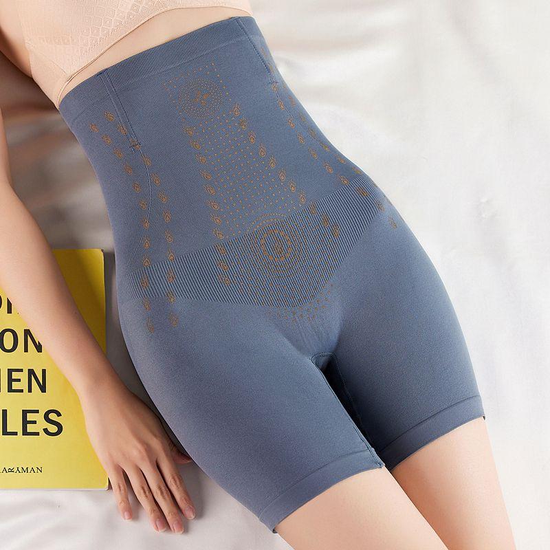 Nahtlose Sicherheitshose Damen Shorts Hohe Taille Bauchhose Postpartale Body Shaper Komfort Boxershorts Rockshorts