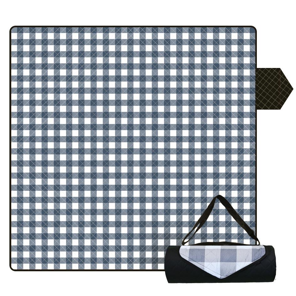 Waterproof Picnic Blanket Large Outdoor Beach Blanket Foldable Plaid Picnic Blanket Thicker Machine Washable Picnic Mat