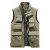 Men's Multi-pocket Outdoor Sports Vest for Fishing, Photography, and Casual Wear