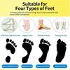 1Pair Silicone Foot Arch Brace Foot Pain Relief Shoes Pad Durable Orthotic Insole  Women Men