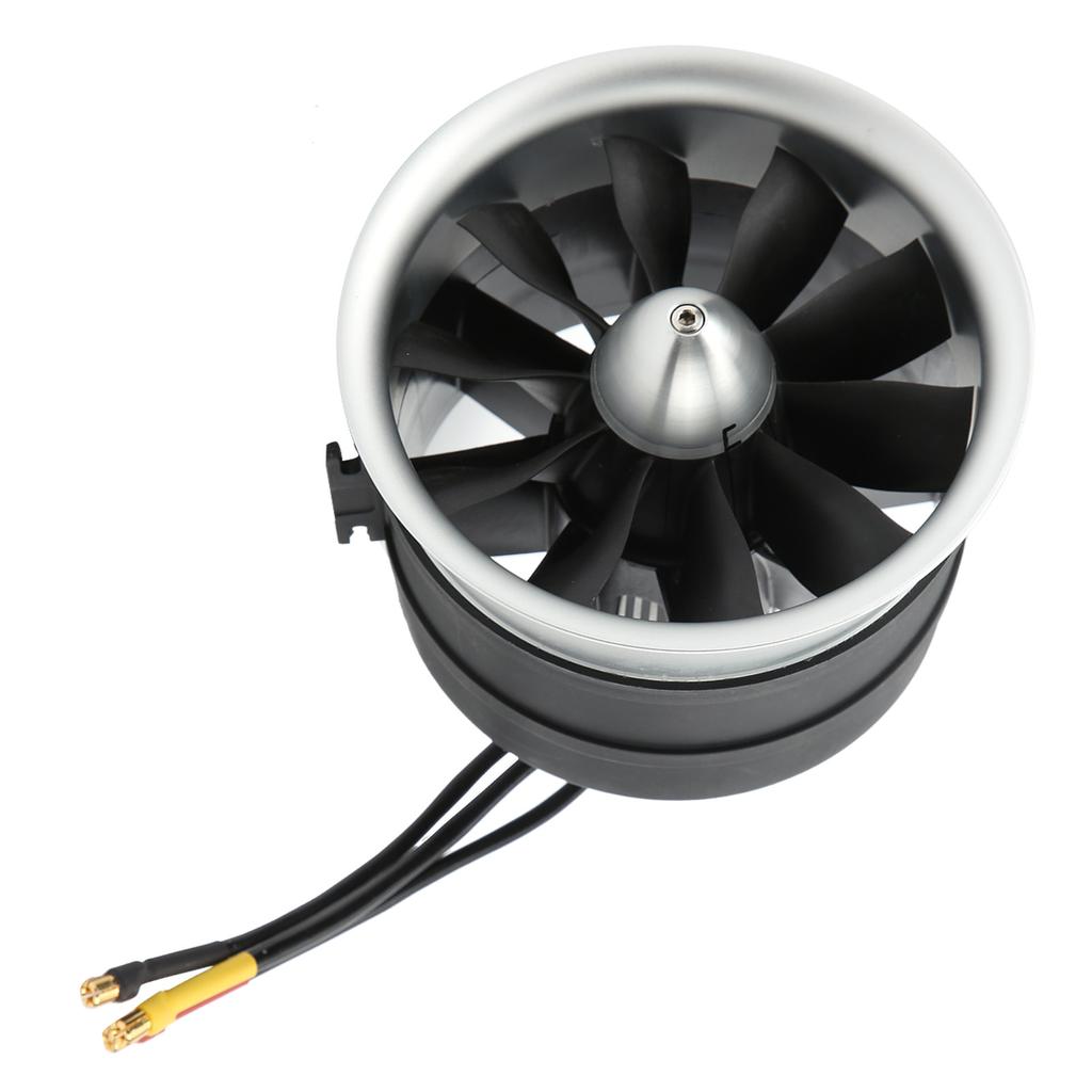 RC 120mm SEDF Electric Ducted Fan Semimetallic 10 Blades with Motor for RC Plane