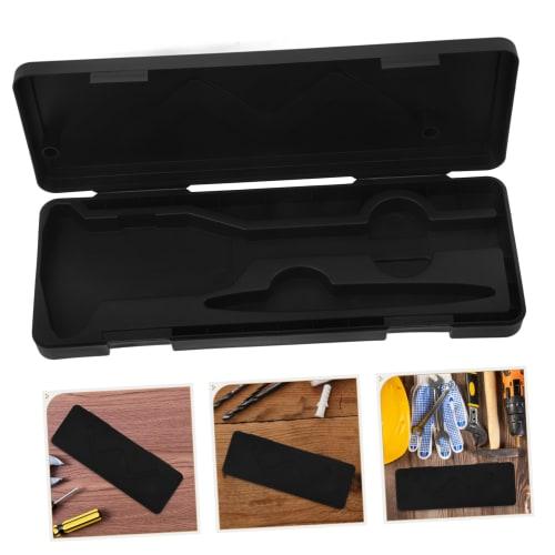 HAWILLOSCH Digital Caliper Storage Box, Portable Plastic Caliper Holder, Measuring Tool Box, Caliper Tool Case, Small Caliper Organizer