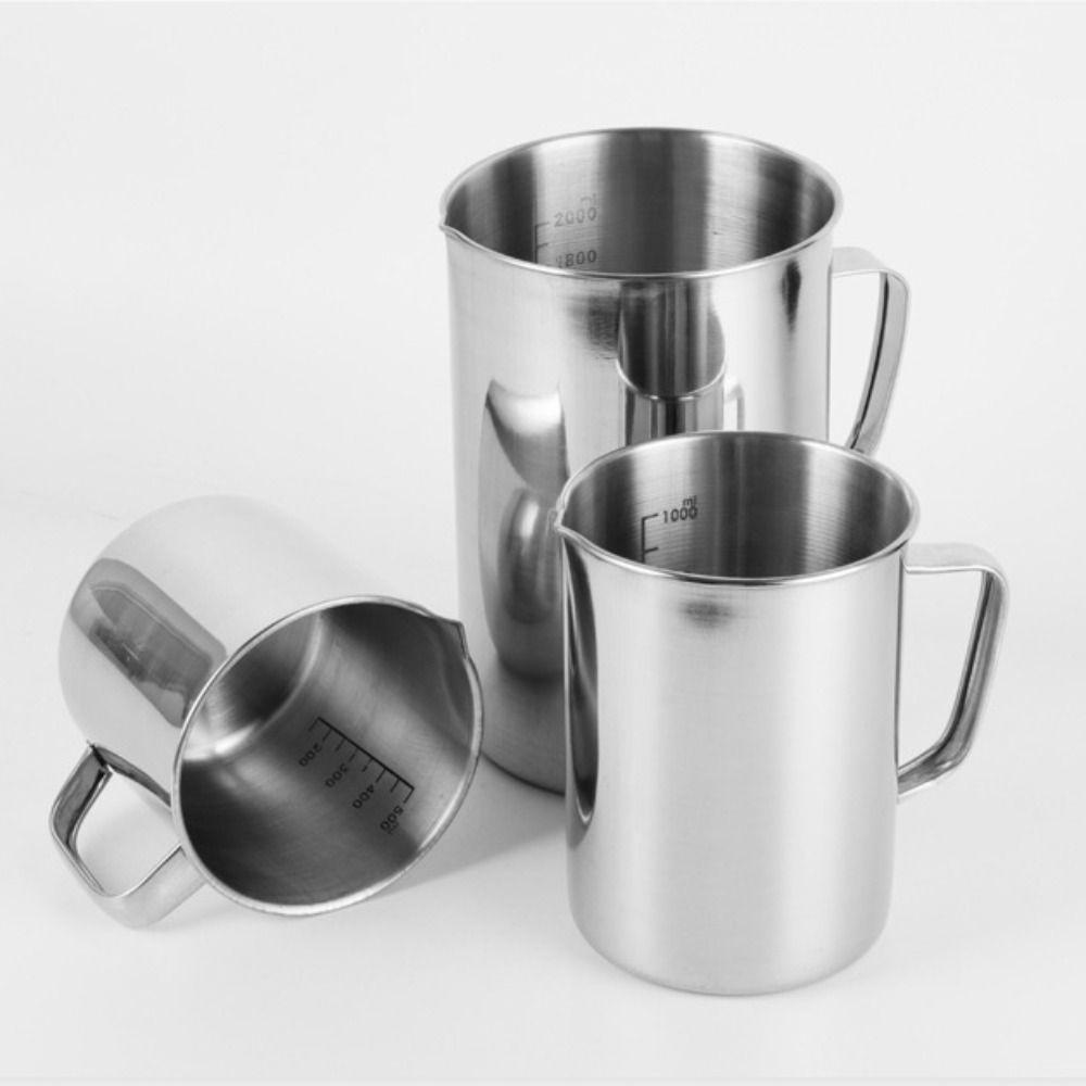 500ml Measuring Cups Graduated Espresso Mugs New Laboratory Beaker  Kitchen Tool
