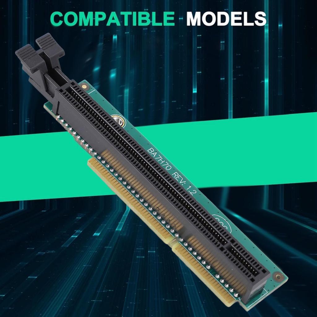 PCI E Graphics Card Adapter for ThinkCentre M920Q M920X M910X M720Q P330 TINY5 Series Transferable Graphics Adapter FOR PORT NIC I350-T4 (with