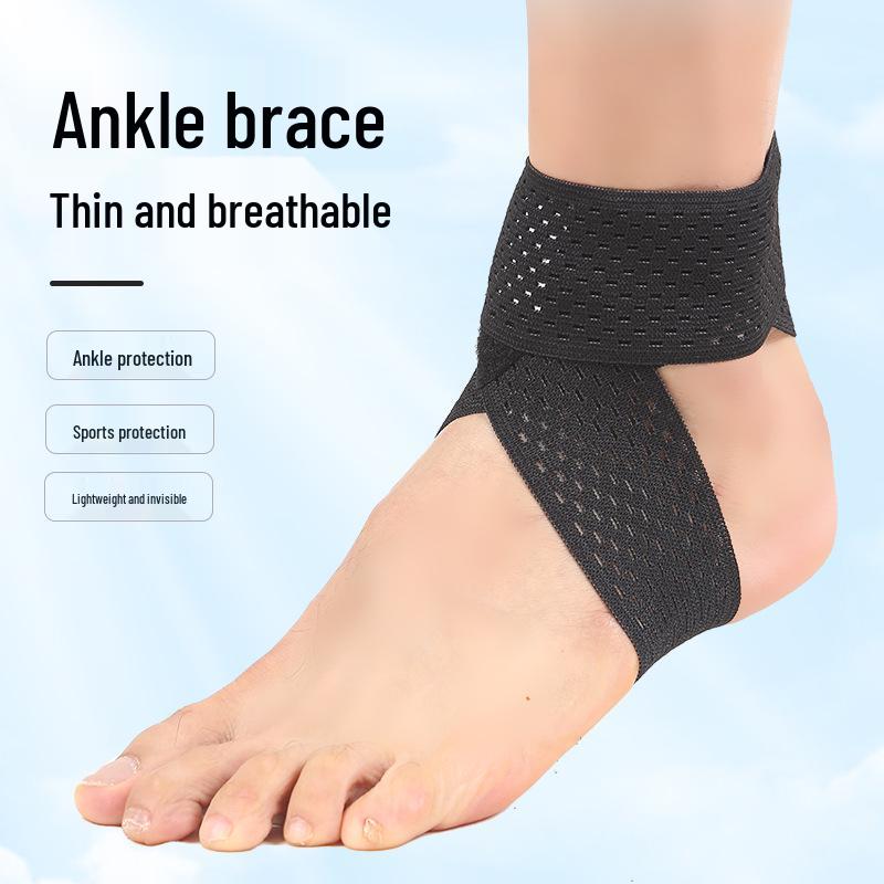 Unisex Adjustable Lightweight Ankle Support Sleeve - Anti-Sprain and Joint Stabilizer