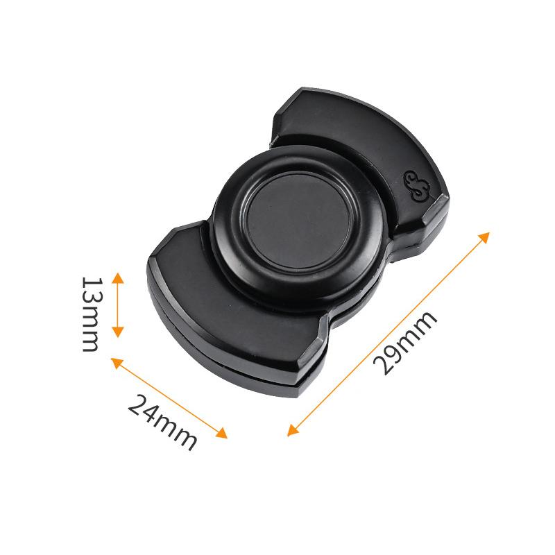3-in-1 Magnetic Fidget Spinner and Slider Zinc Alloy EDC Stress Relief Fingertip Gyro Fidget Spinner Toy for Adult