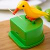 Woodpecker Toothpick Dispenser Smooth Edge Burr-Free Cute Little Bird Push-Type Automatic Toothpick Holder Decor