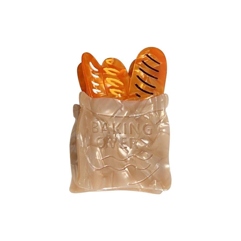 Acetic Acid Animal Hair Clip Dessert Dog Shark Clip Creative Hairpin  Daily