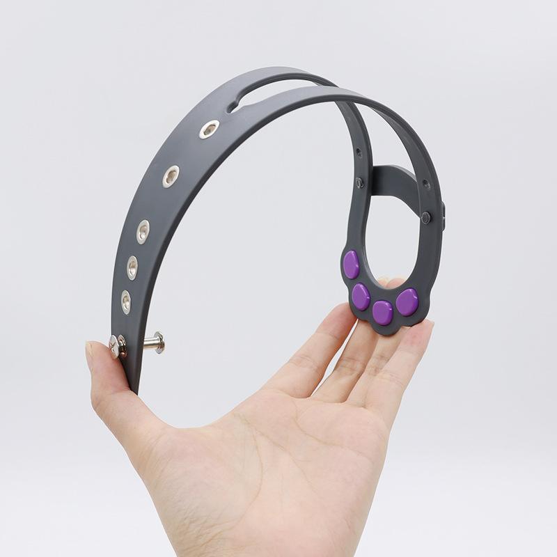 A Cat-elastic Door Lock with A Cat Door Bracket Latch To Prevent Dogs From Entering