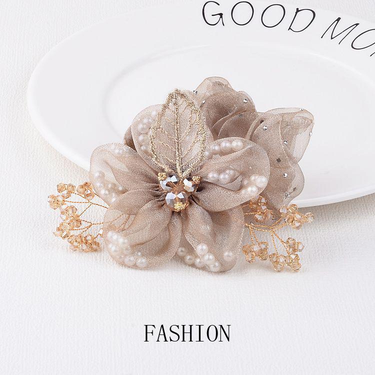 Elegant Women's Mesh Scrunchie Hair Tie - Luxurious High-End Hair Accessory