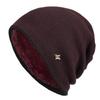 Simple Style Knitted Beanie Unisex Ski Beanie Hats Simple Thick Knitted Hat  Outdoor Sports