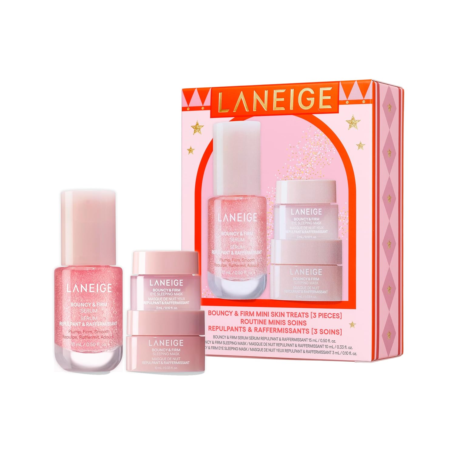 Laneige Bouncy Mini Kit Holiday Limited Edition Gift Set Christmas Present 2025