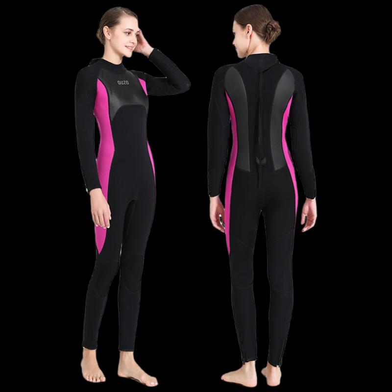 

WEZHO Women s 3mm Long Sleeve Full Wetsuit
