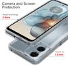 For Motorola Moto G85 5G Clear Phone Case TPU+Acrylic Shockproof Phone Back Cover