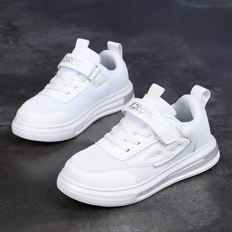 

Детская классическая модная спортивная дышащая обувь с низким верхом для скейтбординга, бега, повседневные удобные спортивные кроссовки для мальчиков и девочек для студентов 28 белый