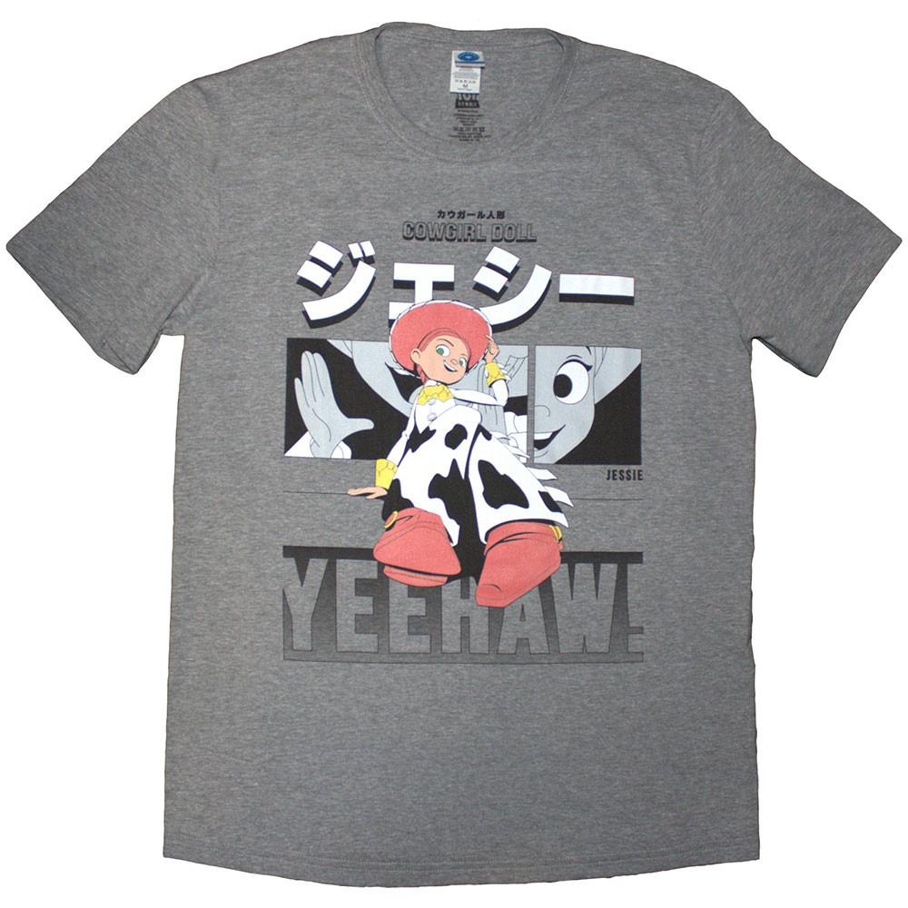 Disney Unisex T-Shirt: Toy Story Jessie Yeehaw (Grey) (Medium) 2XL