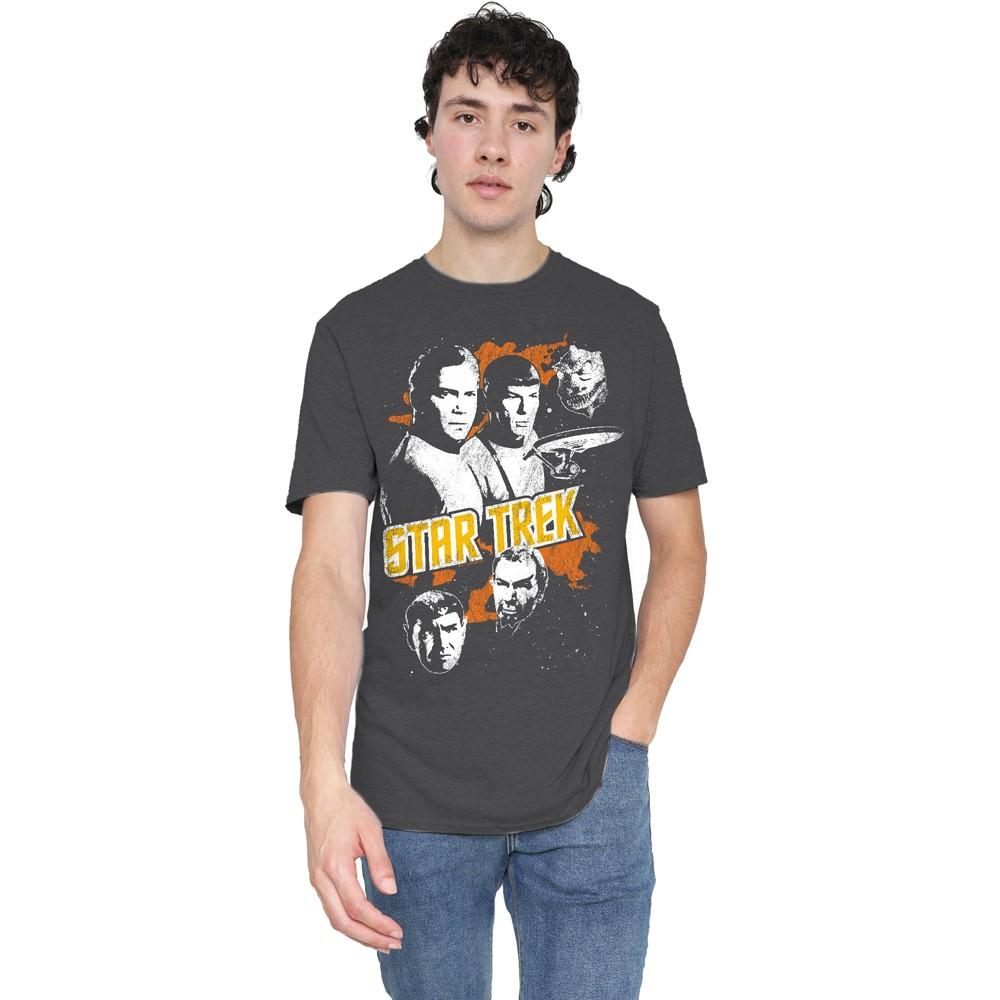 Star Trek Graphic Good Vs Evil T-Shirt S-3XL Charcoal M